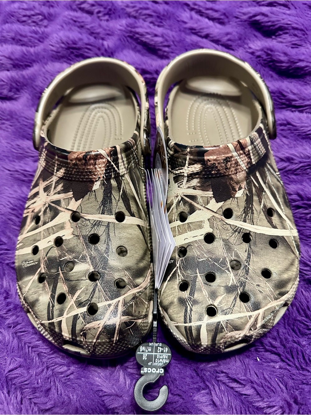 Unisex Authentic Crocs Camouflage Advantage Max 4